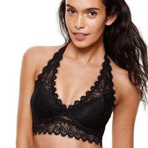 Victoria’s Secret Pink Lace Halter Bralette